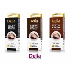 DELIA - Color Cream Eyebrow 1.0 Black