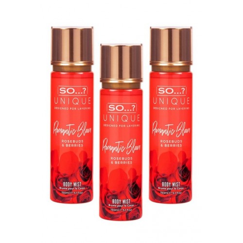 SO..? UNIQUE  ROMANTIC BLOOM 150 ML